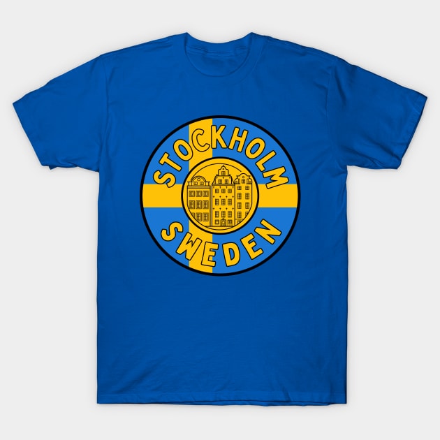 Stockholm T-Shirt by footballomatic